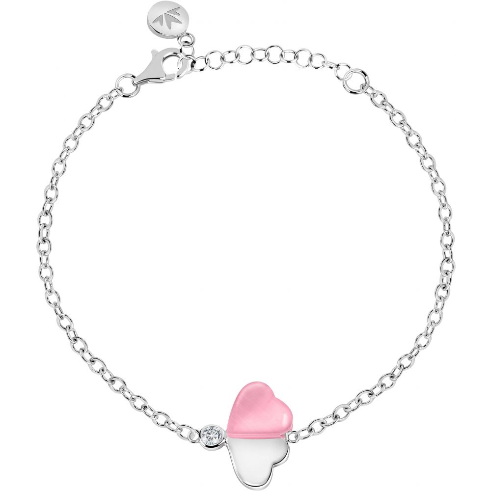 Bracciale Morellato Doppio Cuore SASM11 donna argento-2b Gioielli