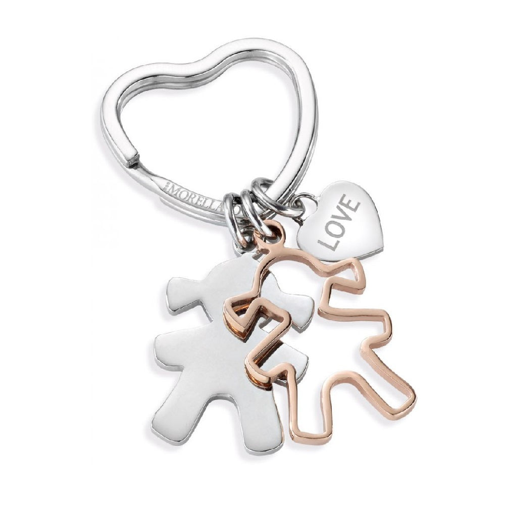 Portachiavi Morellato SD7126 bimbo bimba cuore donna-2b Gioielli