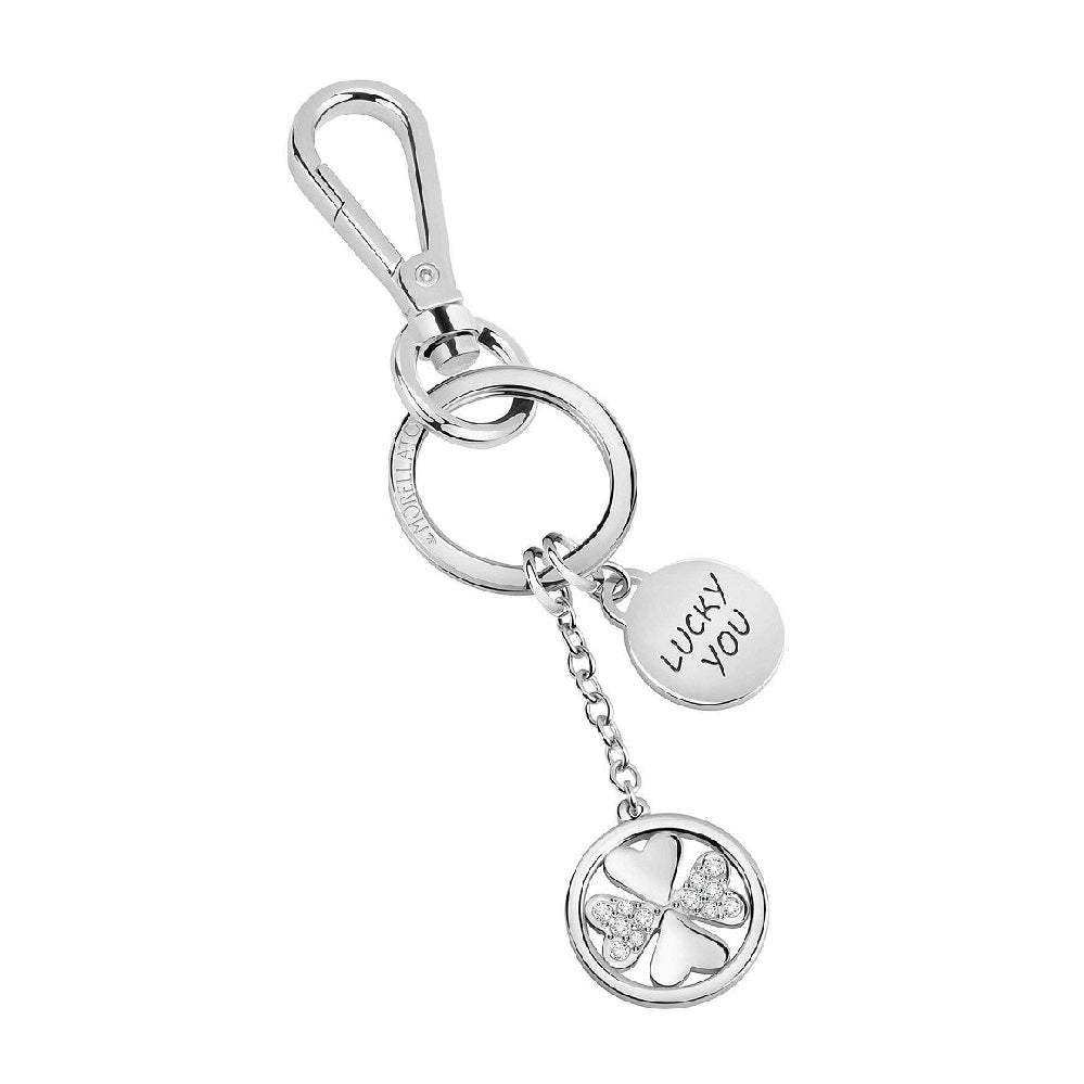Portachiavi Morellato SD7145 quadrifoglio Lucky You donna-2b Gioielli