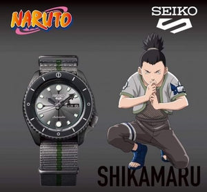 Orologio Seiko 5 Sports Naruto SRPF75K1 SHIKAMARU NARA Edizione Limitata-2b Gioielli