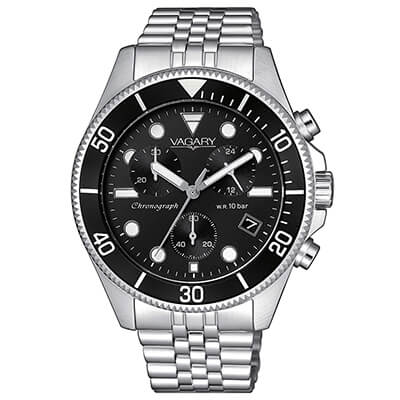 Orologio Vagary by Citizen Aqua39 Cronografo VS1-019-55 uomo 42 mm-2b Gioielli